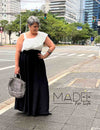 Blusa Plus Size Babado com Alça