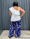 Blusa Plus Size Babado com Alça