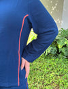 Conjunto Plus Size Marinho Vivo Goiaba