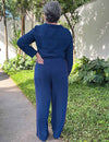 Conjunto Plus Size Marinho Vivo Goiaba