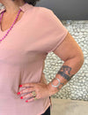 Blusa Plus Size Manga Japonesa com Gola