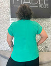 Blusa Plus Size Manga Japonesa com Gola