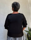 Blusa Básica Acetinada
