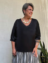 Blusa Básica Acetinada