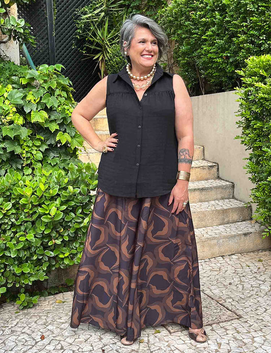 Bata Camisa Regata Plus Size