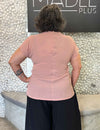 Blusa Plus Size Manga Japonesa com Gola