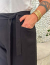 Bermuda Alfaiataria  Plus Size Preta