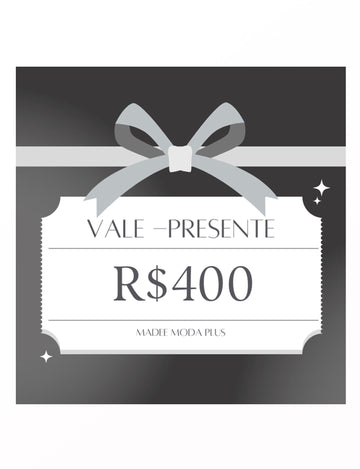 Vale presente R$400,00